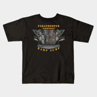 Paratrooper - Airborne - Ramp Jump Kids T-Shirt